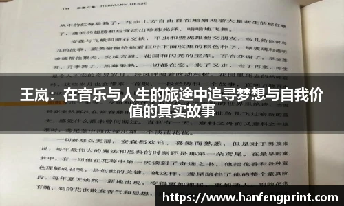 王岚：在音乐与人生的旅途中追寻梦想与自我价值的真实故事